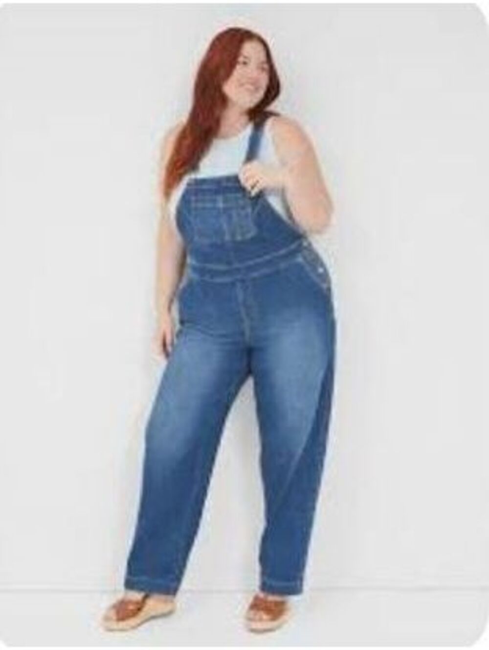 Lane Bryant Denim Overalls Size 22